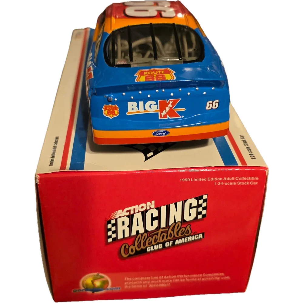 Darrell Waltrip #66 Big Kmart Route 66 Victory Tour 2000 1:24 Bank Taurus Nascar